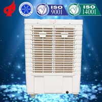 Ventilateur refroidisseur d'air industriel sur pied 5500m³/h, fournisseur de refroidisseurs d'air à eau