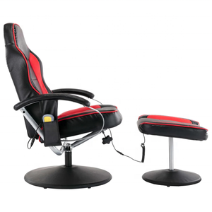 Sillón Reclinable Moderno <span class=keywords><strong>de</strong></span> Piel Sintética Color Crema con Reposapiés <span class=keywords><strong>de</strong></span> Espuma, Muebles <span class=keywords><strong>de</strong></span> <span class=keywords><strong>Audio</strong></span> y <span class=keywords><strong>Video</strong></span> para el Hogar, Sala <span class=keywords><strong>de</strong></span> Estar, Sillones Reclinables, Otros - Product Image 5