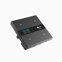 Écran de bouton en plastique M8-Pro Smart Display avec Tuya Zigbee Switch Home Assistant Mqtt