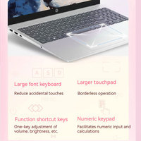 Laptop Aluminium Ringan Portabel Baru Core I5-13500H untuk Book15 16GB 512GB SSD Windows 11 Layar IPS 15.6 Inci Resolusi Tinggi CN