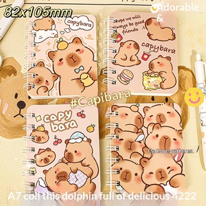 Carnet de notes A7 à spirale, couverture en papier, petit format, mini carnet de poche, agenda, bloc-notes portable pour le bureau, vente en gros - Product Image 2