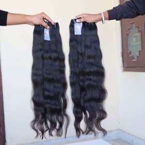 Bundles de cheveux vierges indiens de haute qualité usine vente en gros Double vague de corps dessinée lâche vague profonde droite bouclés cheveux du temple - Product Image 3