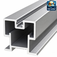 H2 Solar Philippinen Fabrik Metalldach-Solarklemmen-Montagesystem Taifun-Resistent SUS304 C&I PV