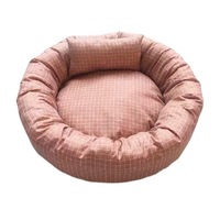 Nichoir amovible et lavable pour petits chiens - Lit et coussin universels pour animaux de compagnie, chauds pour l'hiver et adaptés aux quatre saisons