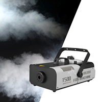 Générateur de brouillard professionnel FM1500 1500W, puissant flux de fumée, portée de pulvérisation de 8m, conception anti-fuite d'huile, machine à brouillard de scène DMX512