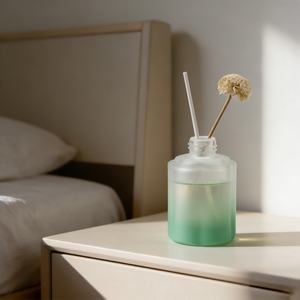 ขวดแก้วใส่น้ำหอมปรับอากาศแบบเติมได้ ขนาด 120 มล. สีดำขุ่น สำหรับโรงแรมและห้องพัก ขายส่งแบบกำหนดเองได้ - Product Image 3