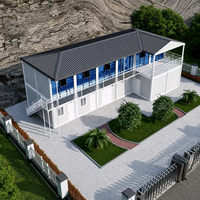 Casa Contenedor Prefabricada, Vivienda de Emergencia para Desastres, Casa Móvil Expandible, Resistente a Huracanes, Tamaño Personalizado