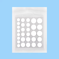 Masque en feuille d'hydrogel personnalisé à l'acide salicylique et à l'huile d'arbre à thé, anti-acné, anti-rides, 36 points, marque propre, bio