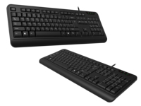 Aksesoris Komputer Produk Baru Berkualitas Tinggi Keyboard Berkabel Ukuran Penuh dengan Antarmuka USB Plug and Play untuk Kantor