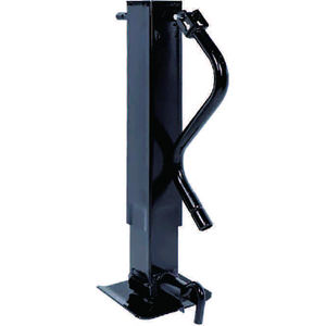 1BJY-TJ-35 Capacity 7000LBS Drop Leg Topwind <b>Trailer</b> <b>Parts</b> <b>Accessories</b> New Direct-Weld Square Jack with Footplate - Product Image 4