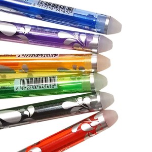 Bolígrafo de Gel de Plástico Termosensible con Purpurina Negra - Product Image 2