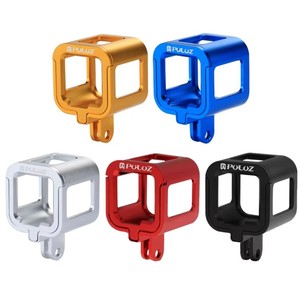 PULUZ PU158 CNC hợp kim nhôm bảo vệ vỏ nhà ở với bảo hiểm Khung máy ảnh phụ kiện GoPro HERO5 phiên/HERO4 Phiên - Product Image 2