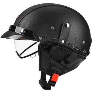 Casco Retro de Estilo Japonés con Certificación 3C, para Hombres y Mujeres, para Todas las Estaciones, para Motocicleta y Scooter, Casco de Verano - Product Image 3