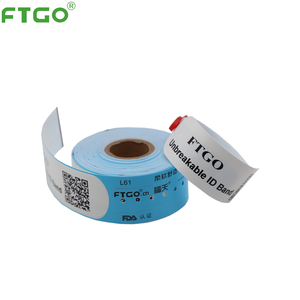 Üretim tıbbi tek kullanımlık yetişkin doğrudan termal ucuz fiyat silikon ısmarlama deri bilekliği - Product Image 2