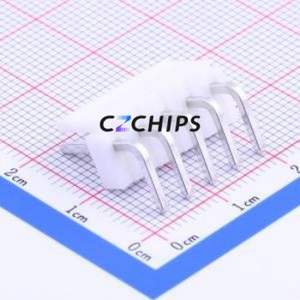 B5PS-VH(LF)(SN) Wire-to-Board Pin Header Bent Lead Through Hole,P=3.96mm Connector 1x5P 3.96mm Right Angle Insert VH - Product Image 2