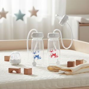 ผู้ผลิตขายส่งขวด<span class=keywords><strong>นม</strong></span>เด็กปลอดสาร BPA บรรจุภัณฑ์กล่องสีกลางๆ ขายขวด<span class=keywords><strong>นม</strong></span>เด็กแบบแฮนด์ฟรี - Product Image 3