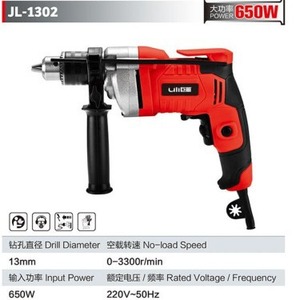 Martillo Perforador Eléctrico Industrial de 13 mm y 1500 W con Cable, Enchufe Europeo, Cuerpo Metálico y Empuñadura Tipo Pistola - Product Image 3