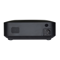Projecteur de cinéma maison LCD de poche Ruiying Pico certifié FCC CE PSE RoHS avec haut-parleurs intégrés, 1080P HD, compatible 4K, 500 lumens, noir