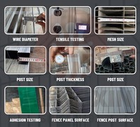 Ventes directes d'usine Clôture incurvée 3D Clôture de panneau en treillis métallique soudé incurvé Clôture en treillis métallique incurvé 3D