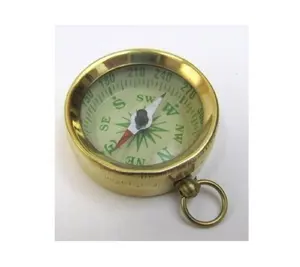 Solid Brass Pocket Nautical Pendant Compass Manufacturer Wholesaler