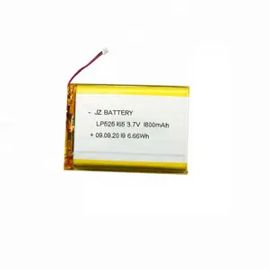 Hot Sale 525165 3.7V 1800Mah Lipo Battery For GPS Tracker Product