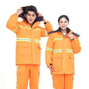 寒い天候のための全体的なユニフォームメカニック安全建設労働者服カバーオール男性のための作業服オーバーオール