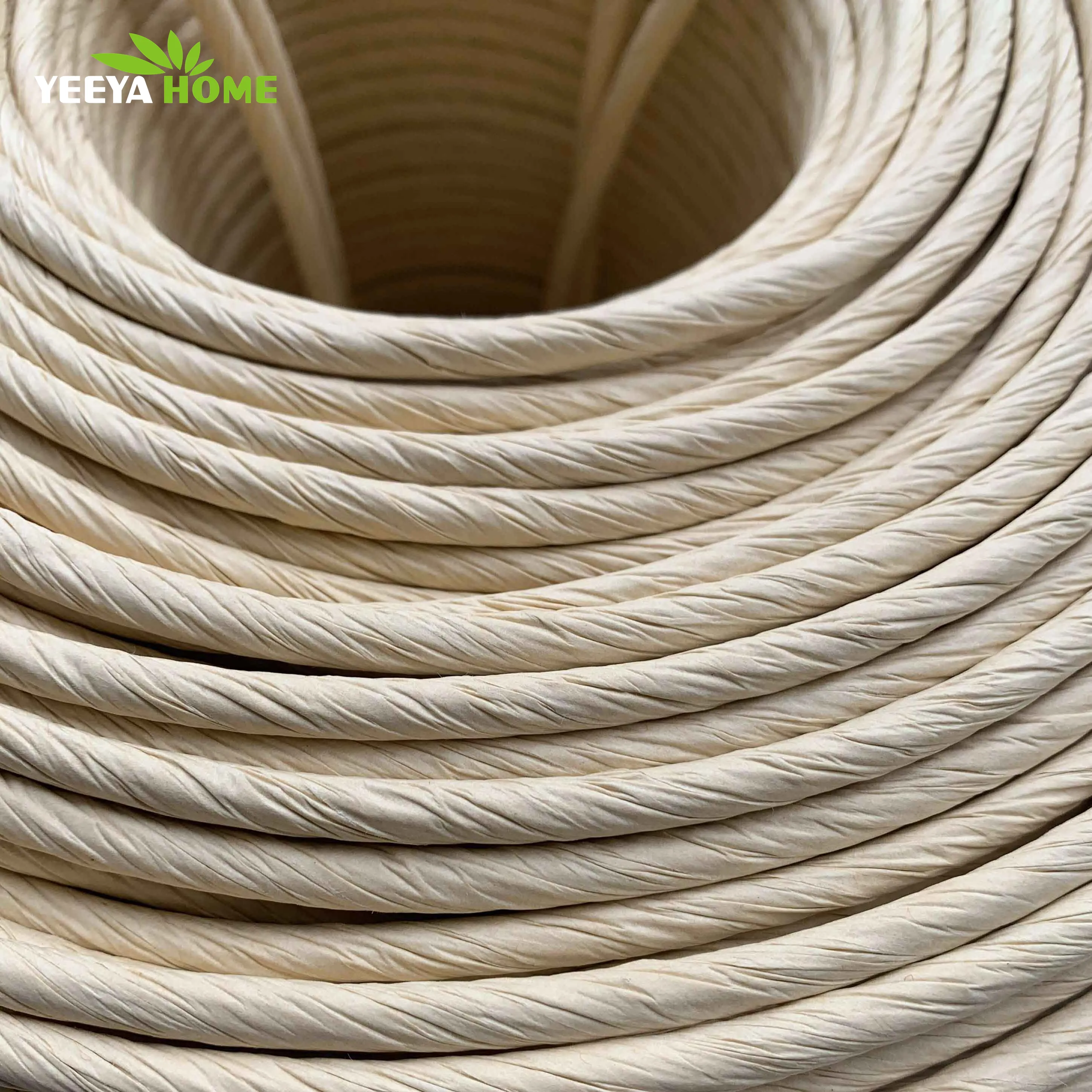 Soft and Smooth Rush Chair Material Raw Natural Danish Paper Cord for Chairs