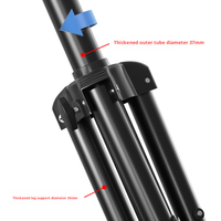 Trépied de sol pour projecteur, réglable en hauteur, pour camping et réunions de famille, sans perçage