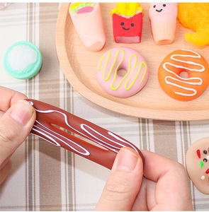 ของเล่นโดนัทมินิโมจิคุณภาพสูงน่ารักแบบกำหนดเอง ของขวัญส่งเสริมการขายสำหรับครอบครัวที่มีเด็กอายุ 5-7 ปี - Product Image 2