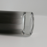 Flacons de parfum cylindriques en verre de luxe sur mesure de haute qualité avec pulvérisateur à pompe et boîte diffuseur à bâtonnets - Couleur noire