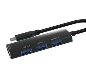 Adaptador USB-A 3.0 de Alta Velocidad con 4 Puertos para Computadoras Portátiles Macbook, Teléfonos Móviles, Hub Tipo-C - Product Image 2