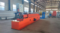 Machine de formage à rouleaux pour portes à volets Yufa, vente chaude, avec cœur PLC pour la production de tuiles en acier et de cadres de portes