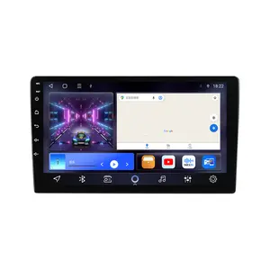 MEKEDE QLED Android 11 TS10 TS18 Video per auto per unità principale 9/10 pollici 2DIN autoradio universale 1280*720 radio stereo