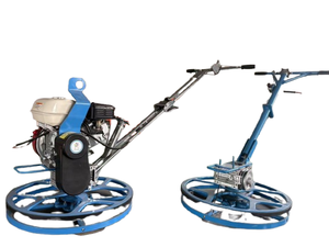 Depo zemin parlatma beton yumuşatma makinesi çimento zemin bitirme için benzinli Powered el güç mala - Product Image 2