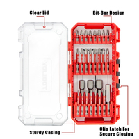 Jeu de 27 embouts à chocs en acier S2 Tooljoy - Kit de tournevis magnétique hexagonal 1/4" HRC60, idéal pour le bricolage à domicile, la construction et l'automobile