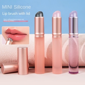 Pinceau à lèvres en silicone multi-usage tendance avec couvercle élastique Jelly Q, mini rouge à lèvres et applicateur Q Mud pour un <span class=keywords><strong>maquillage</strong></span> pratique - Product Image 1