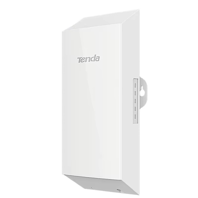 (A Pair) Tenda O1 CPE AP Outdoor Bridge 00Mbps Wireless Bridge 2.4Ghz 0.5KM Outdoor CPE for Long Distance Data Transmission
