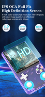 Consola de Juegos Portátil R36S R36 Ultra Pocket de 4 Pulgadas con WIFI, Compatible con Tiktok, RK3326 Rockchip, Linux y Android, Consolas de Videojuegos