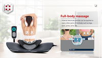 Alphay Machine de traction de la colonne cervicale électrique avec airbag chauffant Ems pour soulager les douleurs cervicales