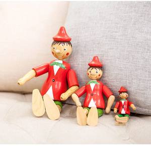 Hoye crafts-<span class=keywords><strong>Pinocho</strong></span> para decoración del hogar, adornos personalizados, cuerda <span class=keywords><strong>de</strong></span> muñecas, títere <span class=keywords><strong>de</strong></span> <span class=keywords><strong>Pinocho</strong></span> <span class=keywords><strong>de</strong></span> madera, venta al por mayor - Product Image 5