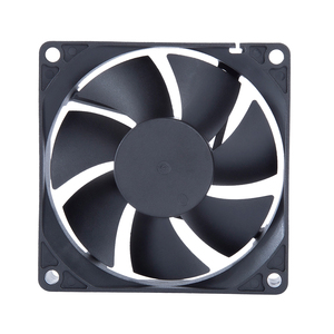 Ventola assiale CC ad alto flusso d'aria 80x80x20 mm 8020 12V 24V 48V con pale in plastica impermeabili, elettrica, autoportante, OEM/ODM CE ROHS FCC - Product Image 3