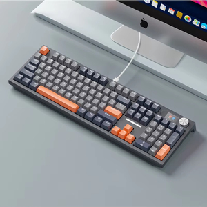 Wired Mechanical Keyboard 104 Keys USB <b>Gaming</b> Three Modes of Wired 2.4G Wirelessfor Desktop Computer PC Laptops Keyboard - Product Image 5