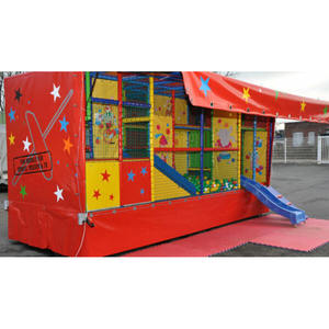 Équipement modulaire d'aire de jeux intérieure pour enfants Cadre de jeu souple de bas niveau avec <span class=keywords><strong>mini</strong></span> caractéristiques mobiles pour les fêtes et les locations - Product Image 5