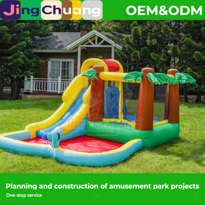 <span class=keywords><strong>Vente</strong></span> directe usine : Château <span class=keywords><strong>gonflable</strong></span> et toboggan combinés Doctor Pig série 6 pour enfants, petit modèle intérieur/extérieur - Product Image 1