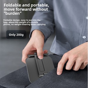 Penyangga Ponsel Tablet Lipat Anti Selip Stabil Dapat Disesuaikan Universal untuk Rumah Kantor Perjalanan Grosir - Product Image 5