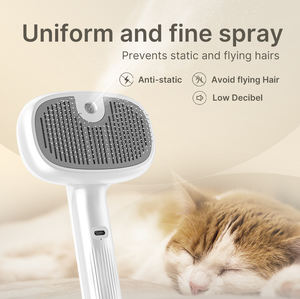 Nuovo autopulente vapore acqua Spray <span class=keywords><strong>Pet</strong></span> rimuovere spargimento capelli toelettatura spazzola per cane e gatto - Product Image 2
