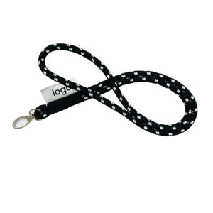 Longes en nylon tissé sur mesure avec <span class=keywords><strong>cordon</strong></span> rond, <span class=keywords><strong>porte</strong></span>-clés et sangles de <span class=keywords><strong>cou</strong></span> avec logo - Product Image 5
