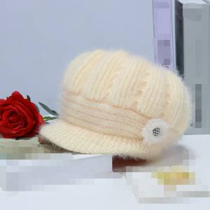 8 couleurs femmes mode Jacquard tricot Beanie chapeau hiver crâne casquettes extérieur chaud béret chapeaux - Product Image 4