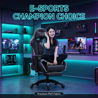 AOR Chaise de bureau e-sport ergonomique à hauteur réglable, avec design Anime Anchor mignon, appui-tête et soutien lombaire à thème dessin animé, vente en gros usine