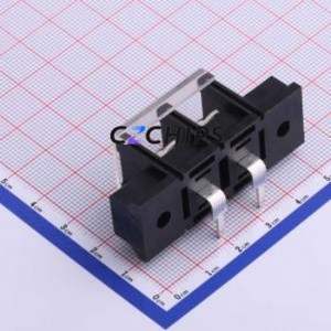 KF78RM-13.0-2P Barrier Terminal Block Bent Lead Through Hole,P=13mm Connector With Cover Plate 13mm 1x2P Right Angle Pin - Product Image 2